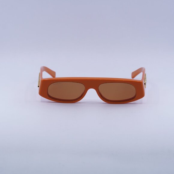 ?️ New Gucci GG1771S 007 Sunglasses - Shiny Orange Frame, Brown Lenses main image 10